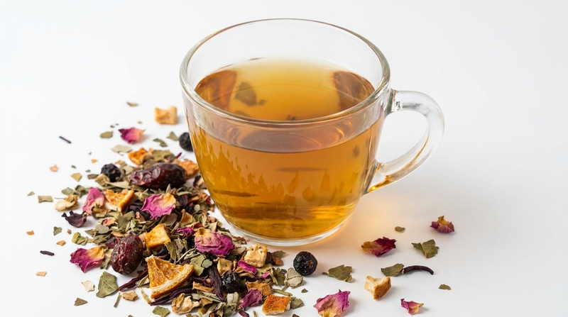 Kräuter Tee Immunstark Mit Zink Und Vitamin C