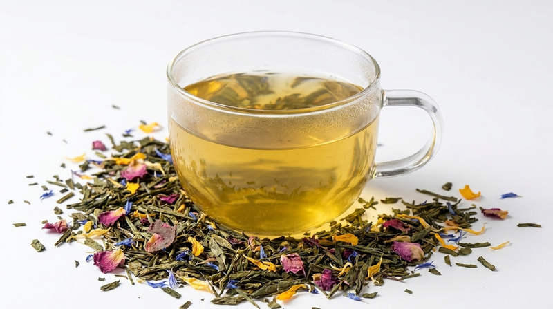 Sencha Morgenröte - Natürlich Aromatisierter Grüner Tee