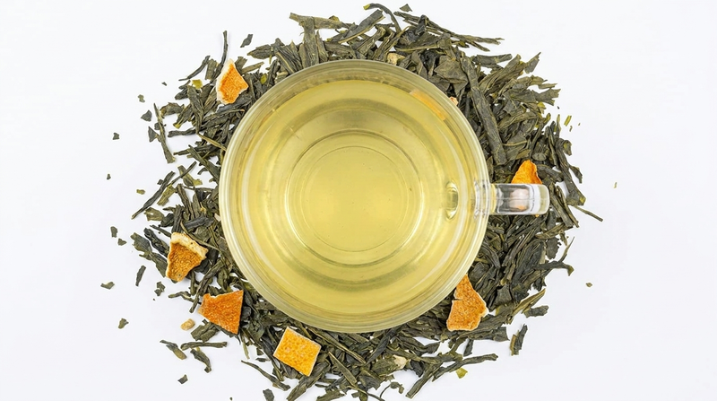 Sencha Orange - Natürlich Aromatisierter Grüner Tee